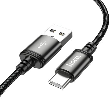 Кабель Hoco X91 USB to Type-C 3m чорний Кабель Hoco X91 USB to Type-C 3m чорний