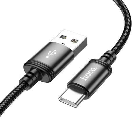 Кабель Hoco X91 USB to Type-C 3m черный Кабель Hoco X91 USB to Type-C 3m черный