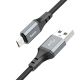 Кабель USB Hoco X86 MicroUSB to 1m чорний