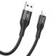 Кабель Hoco X72 USB to Lightning 1m чорний Кабель Hoco X72 USB to Lightning 1m чорний