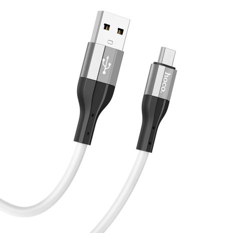 Кабель Hoco X72 USB to MicroUSB 1m білий