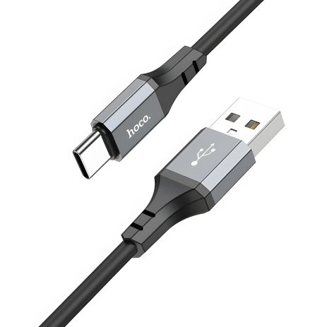 Кабель Hoco X86 USB to Type-C 1m чорний Кабель Hoco X86 USB to Type-C 1m чорний