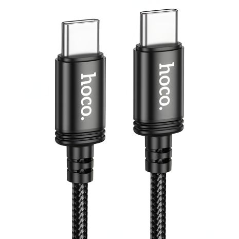 Кабель Hoco X91 Type-C to Type-C PD 60W 3m черный