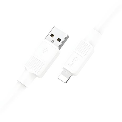 Кабель Hoco X84 USB to Lightning 1m белый