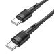 Type-C на Type-C Hoco X83 кабель PD 60W 1m черный