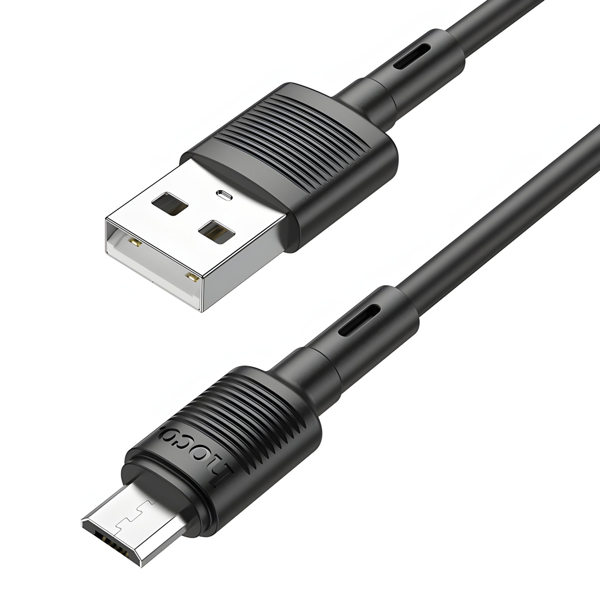 Кабель Hoco X83 USB to MicroUSB 1m черный Кабель Hoco X83 USB to MicroUSB 1m черный