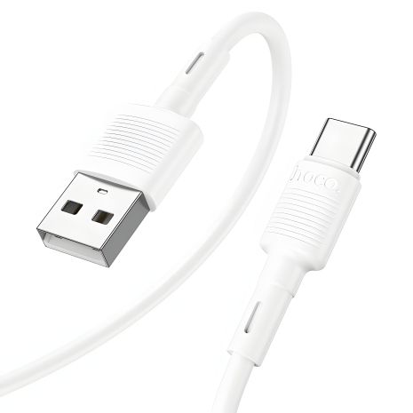 Кабель Hoco X83 Type-C to USB 1m Білий