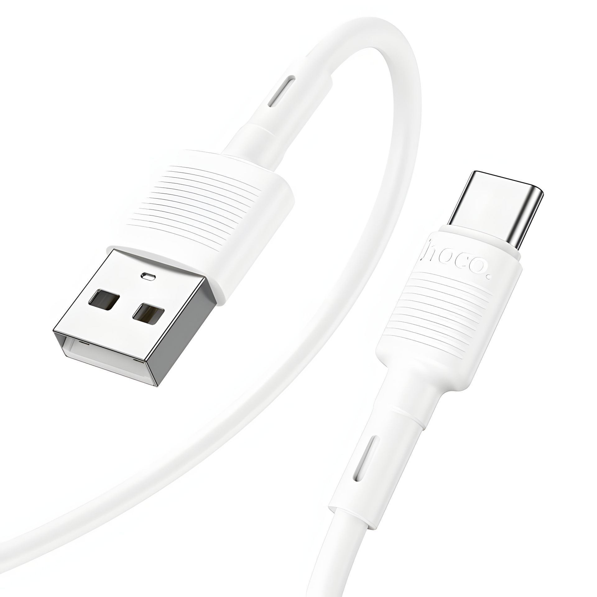 Кабель Hoco X83 USB to Type-C 1m белый Кабель Hoco X83 USB to Type-C 1m белый