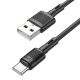Кабель Hoco X83 USB to Type-C 1m чорний