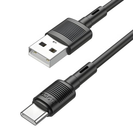 Кабель Hoco X96 чорний USB для Type-C PD 27W 1m