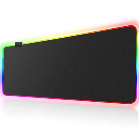 Коврик с подсветкой для мышки Jedel MP-02 80x30 см, черный