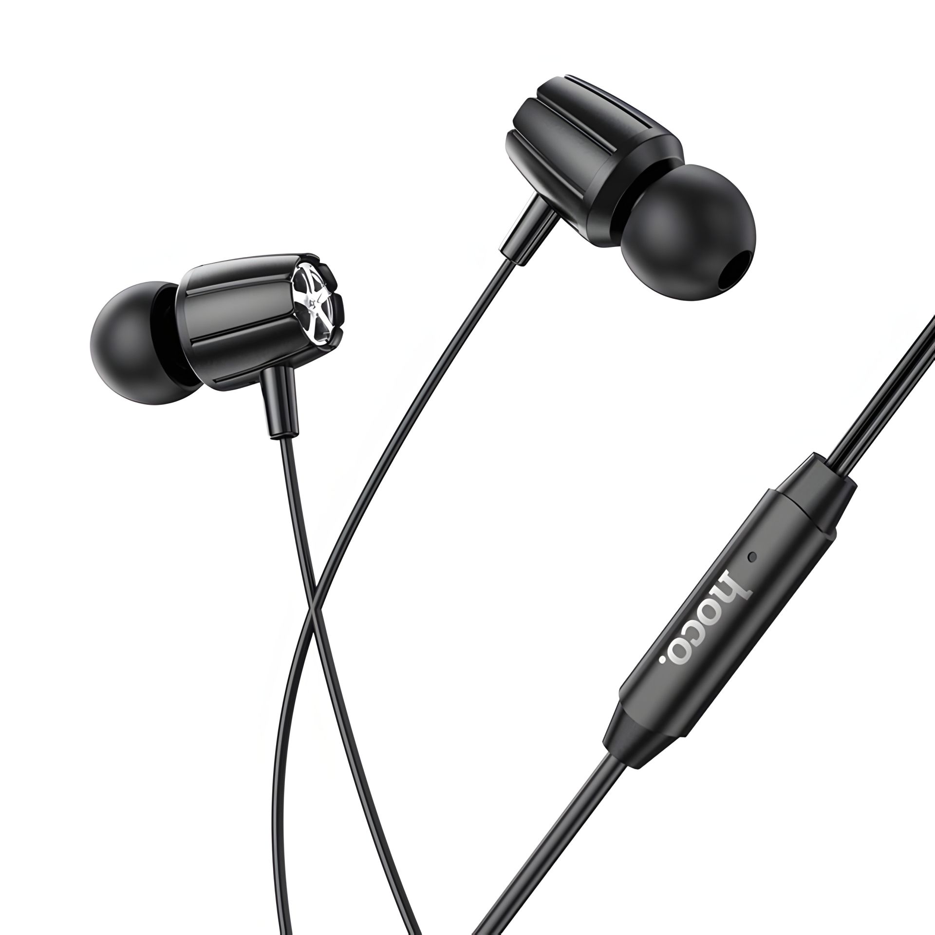 Навушники Hoco M88, вакуумні, дротові, 3.5mm, 1.2m, чорні Навушники Hoco M88, вакуумні, дротові, 3.5mm, 1.2m, чорні
