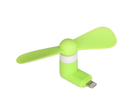 Мобільний вентилятор Lightning зеленого кольору Мобільний вентилятор Lightning зеленого кольору