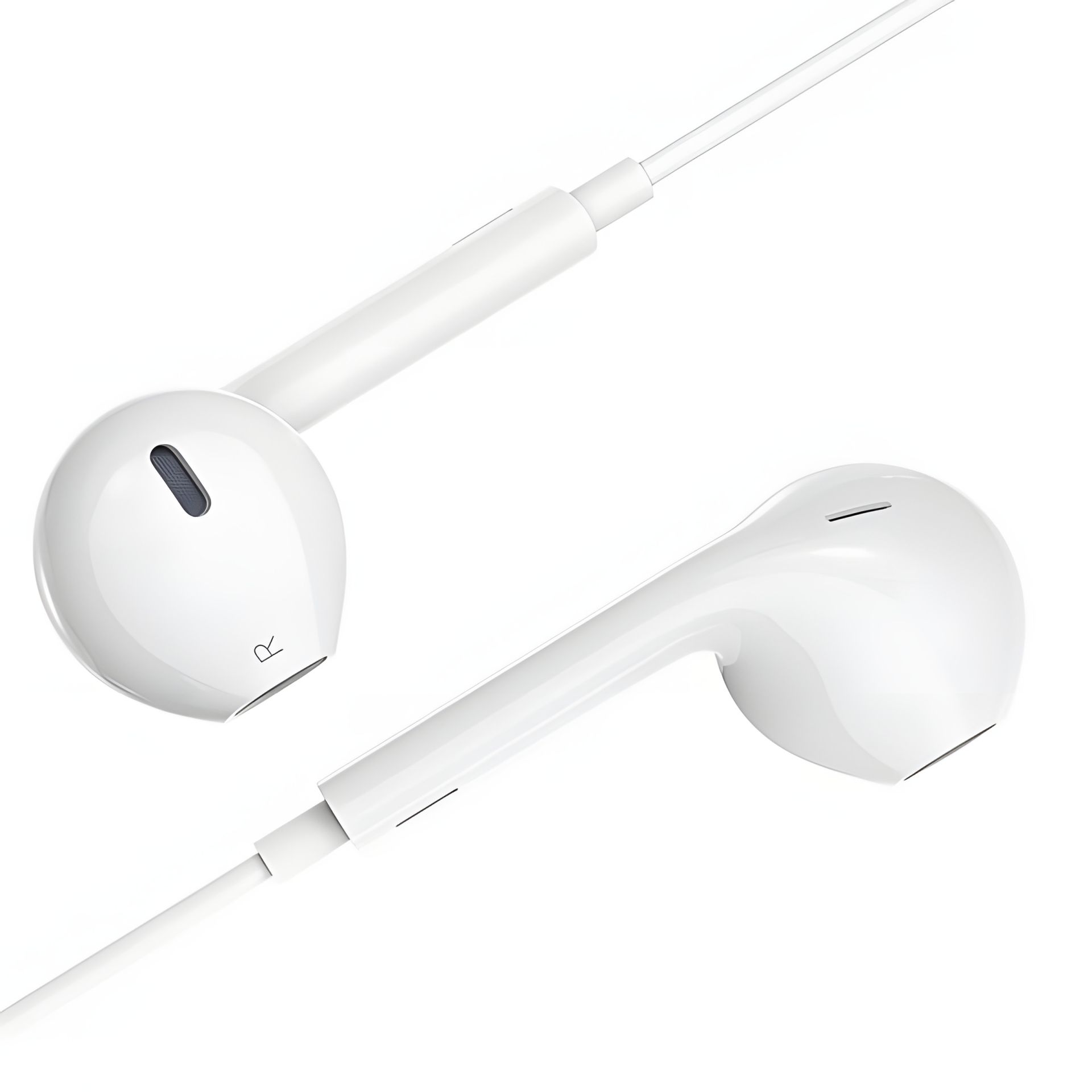 Білі дротові Hoco M80 навушники, 3.5 mm, 1.2m Білі дротові Hoco M80 навушники, 3.5 mm, 1.2m