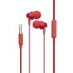 Вакуумные наушники красные Hoco M14