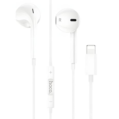 Наушники Hoco M80 Lightning белые