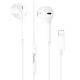 Белые наушники Hoco M80 Lightning