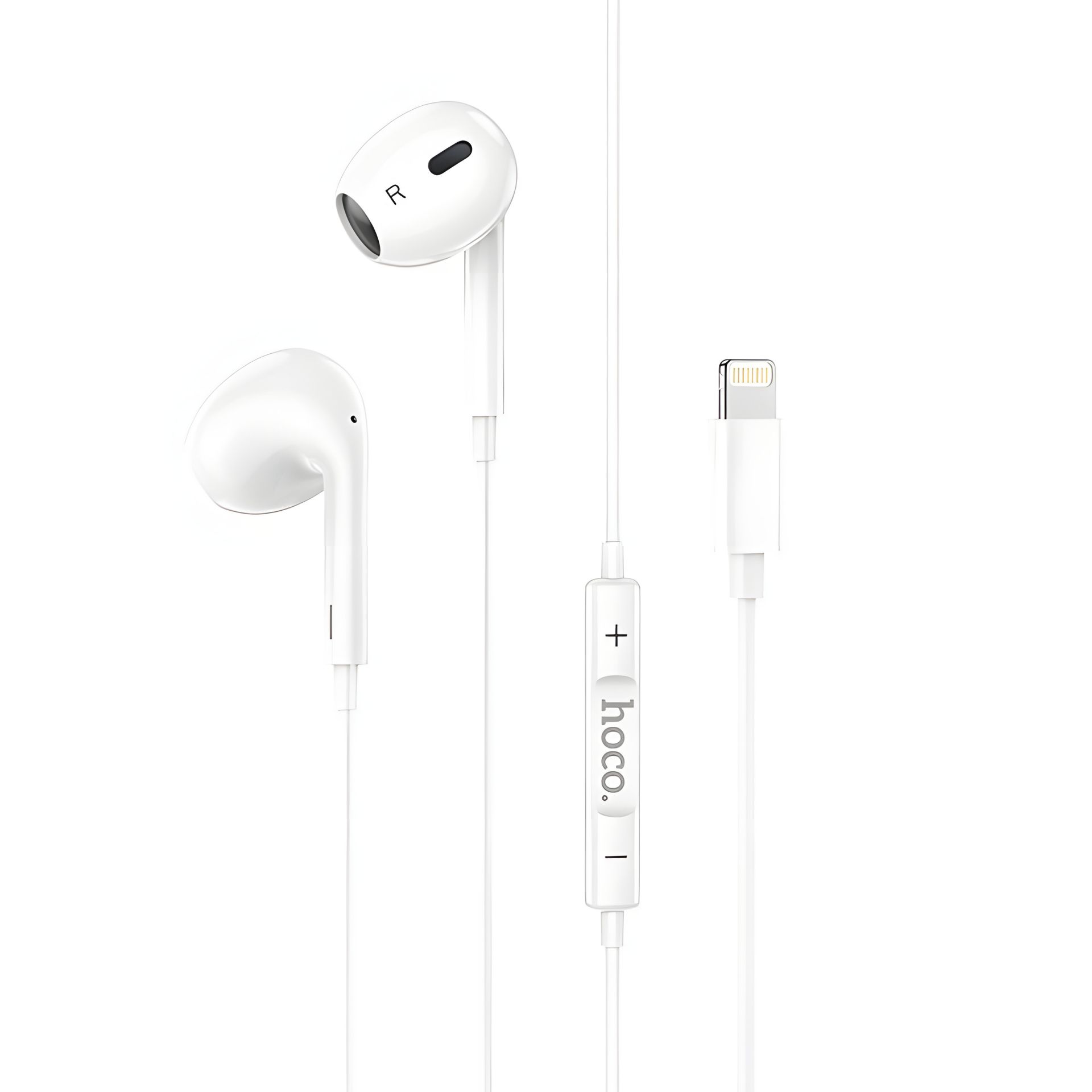 Наушники Hoco M1 Max Lightning белые Наушники Hoco M1 Max Lightning белые