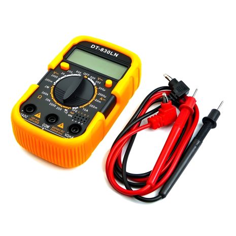 Цифровий Мультиметр DT-830LN з підсвічуванням (струм до 10А)