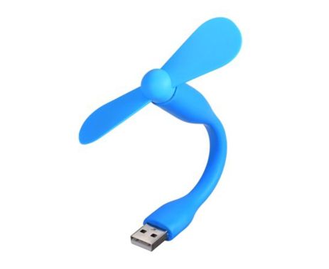 Мобільний вентилятор USB синій