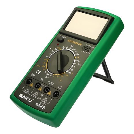 Цифровой мультиметр Baku BK-9205B с автоотключением (макс. ток 20А)