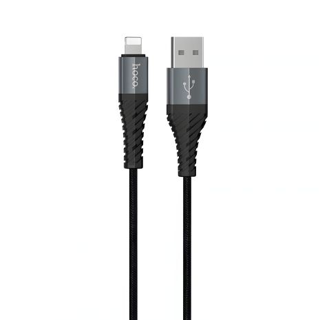 Кабель Hoco X38 USB to Lightning 1m чорний