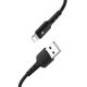 Кабель Hoco X30 USB to Lightning 1.2m черный