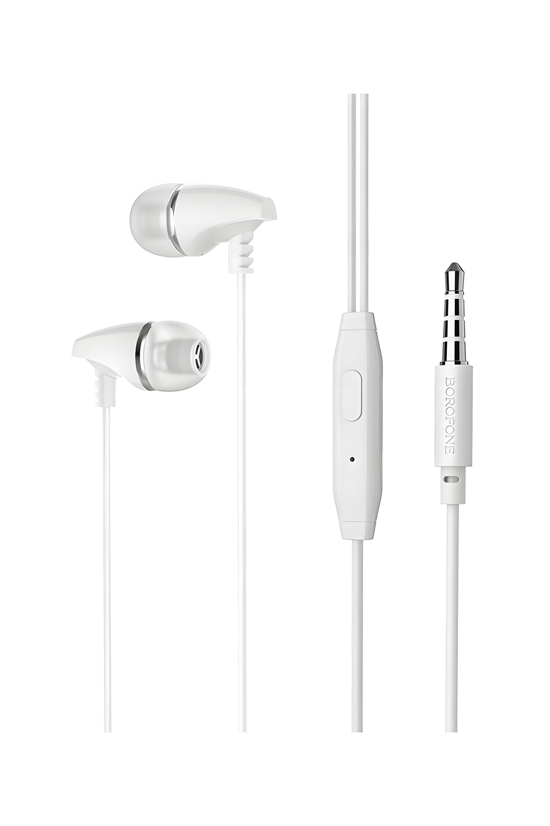 Білі вакуумні Borofone BM25 навушники Білі вакуумні Borofone BM25 навушники