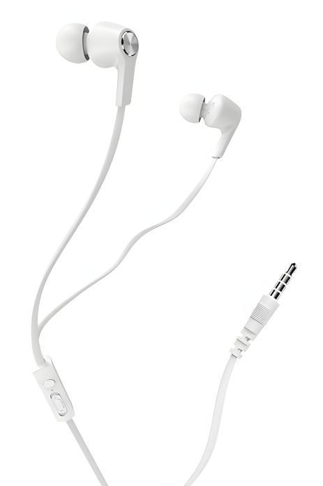 Білі вакуумні Borofone BM37 навушники