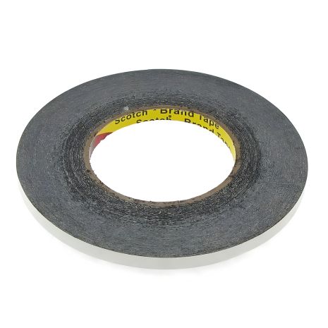 Чорний двосторонній скотч 3M 8мм x 50м