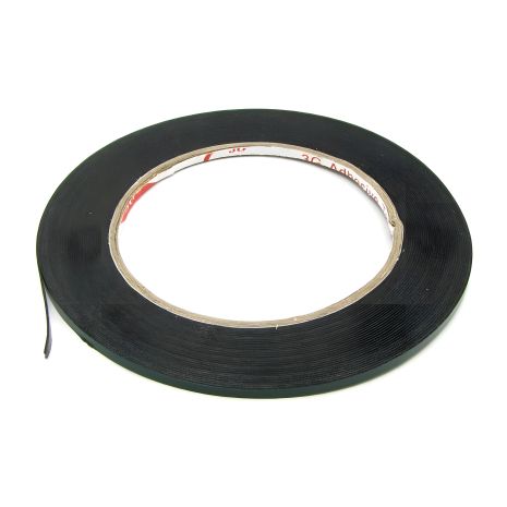 Двусторонний скотч (зелёный) на полиуретановой основе, ширина 3мм, толщина 0,5мм