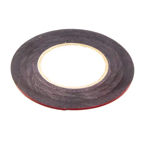 Двусторонний полиуретановый скотч красный 3мм x 1мм