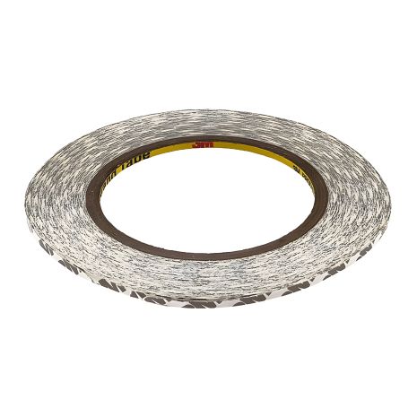 Белый двусторонний скотч 3M (3мм x 25м)