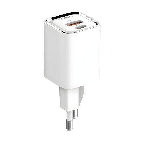 Мережевий Зарядний Пристрій LDNIO A2317C PD/QC 30W Білий