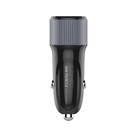 LDNIO C510Q QC3.0/PD 38W Черный Авто Зарядное Устройство LDNIO C510Q QC3.0/PD 38W Черный Авто Зарядное Устройство