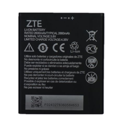 Акумулятор ZTE Blade A606 – Li3826T43P4H705949 / Li3826T43p4h695950 – 2600 mAh [Original] 12 міс. гарантії