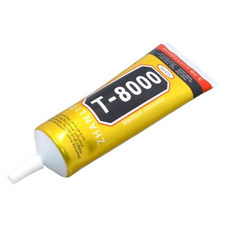 Silicone Glue T-8000, 110ml, with Dispenser Tube