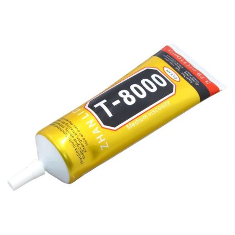 Silicone Glue T-8000, 110ml, with Dispenser Tube