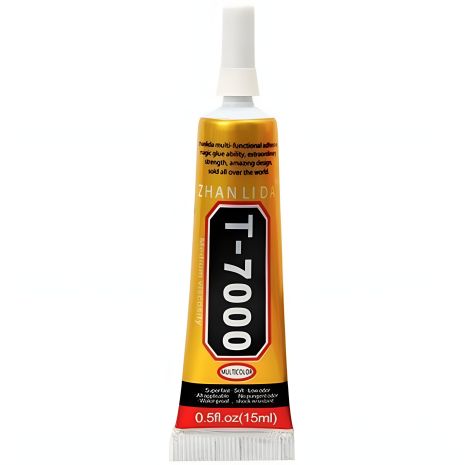 Силиконовый клей T-8000, 15ml, в тюбике с дозатором