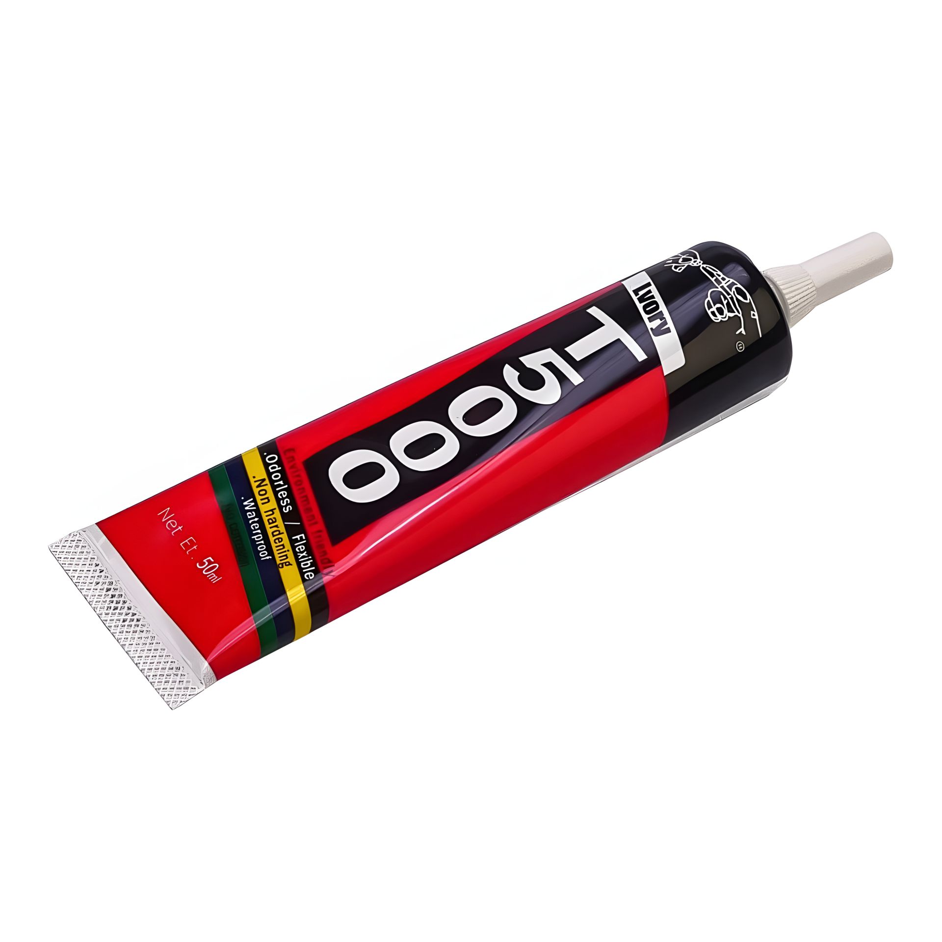 Силіконовий клей T-5000, білий, 50ml, тюбик з дозатором Силіконовий клей T-5000, білий, 50ml, тюбик з дозатором