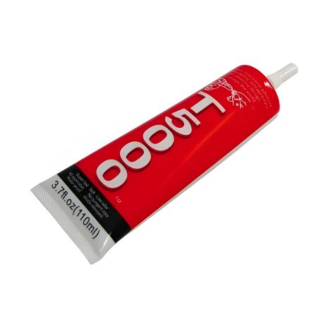 Клей силіконовий T-5000, білий, 110ml, у тюбику з дозатором