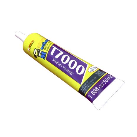 Silicone T7000/T-7000 клей чорний, 50 ml, в тюбику з дозатором