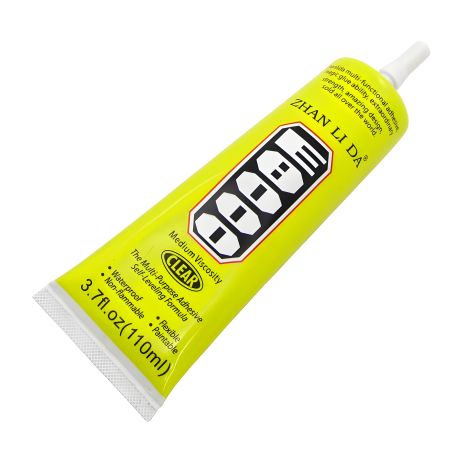 Силіконовий клей E8000, 110ml у тюбику з дозатором Силіконовий клей E8000, 110ml у тюбику з дозатором