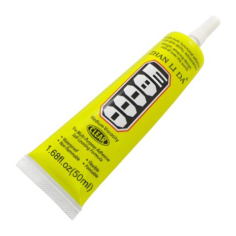 С дозатором силиконовый клей E8000 50ml тюбик