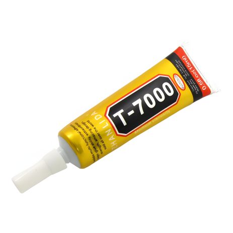 Силиконовый клей T-7000, чёрного цвета, 15ml, в тюбике с дозатором Силиконовый клей T-7000, чёрного цвета, 15ml, в тюбике с дозатором