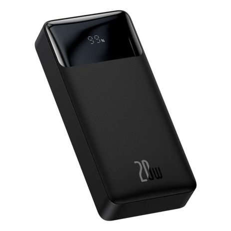 Повербанк Baseus PPDML-M (20000 mAh/Out: 2USB 18W QC3.0, Type-C 20W PD/In: Type-C 18W, micro 18W) з Дисплеєм Чорний