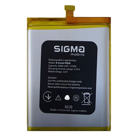 Батарея Sigma X-treme PQ36 (5000 mAh) SD745773PE [Original PRC] 12 месяцев гарантии