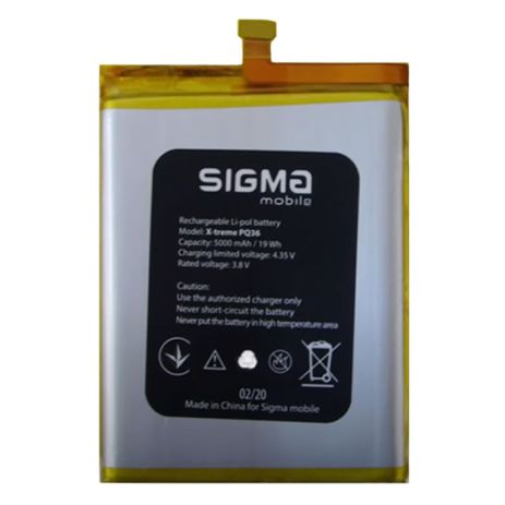 Акумулятори для Sigma X-treme PQ36 (5000 mAh) SD745773PE [Original PRC] 12 міс. гарантії