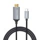 Адаптер переходник Hoco UA13 4K Type-C to HDMI 1.8m темно-серебристый Адаптер переходник Hoco UA13 4K Type-C to HDMI 1.8m темно-серебристый