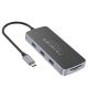 Адаптер Hoco HB33 Type-C 10-in-1 серый Адаптер Hoco HB33 Type-C 10-in-1 серый